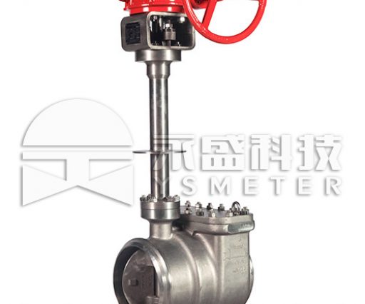 Manhole with low temperature butterfly valve