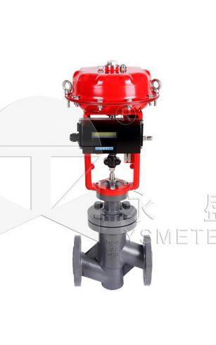 Интеллектуальный односедельный регулирующий клапан с фтористым покрытием