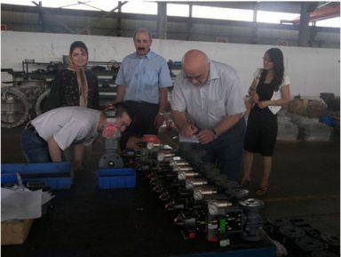 伊朗客戶來公司驗(yàn)收